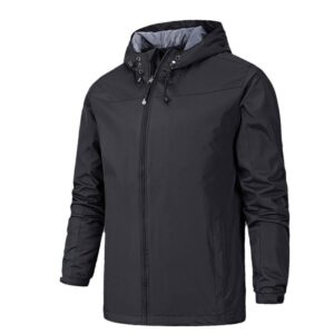 hooded outdoor windproof jacket