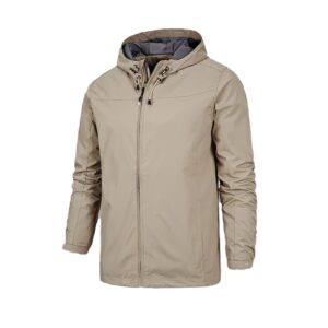 hooded outdoor windproof jacket
