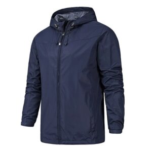 hooded outdoor windproof jacket
