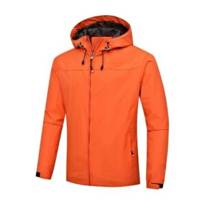 hooded outdoor windproof jacket