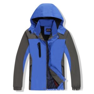 hooded outdoor windproof jacket